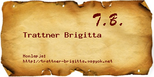 Trattner Brigitta névjegykártya
